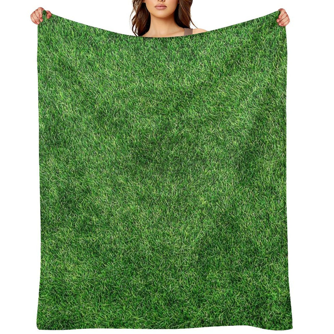 COOL !!!! GRASS BLANKET !!!! All-season Throw Blanket