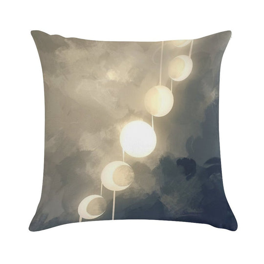 Phases Soft Decorative Cover Throw Pillow