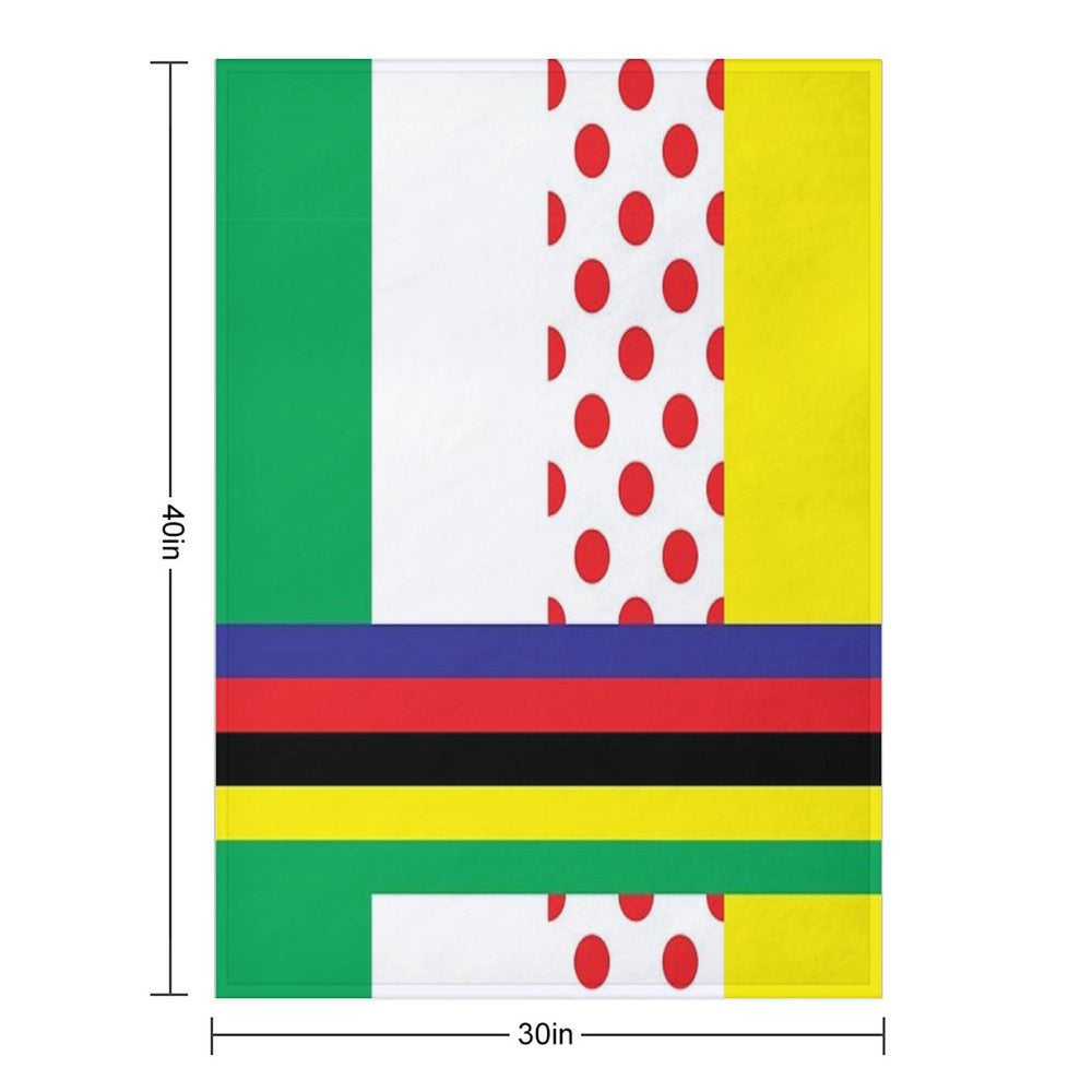 Tour Jerseys Durable Throw Blanket