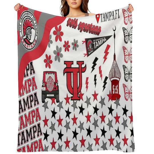 UT Collage Comfort Throw Blanket