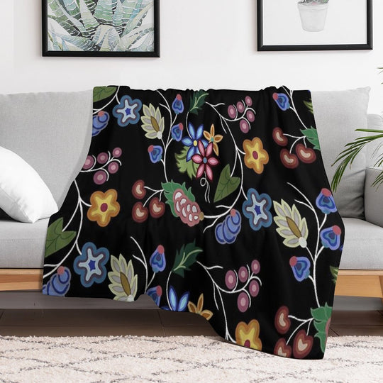 Anishnawbe Machine-washable Throw Blanket