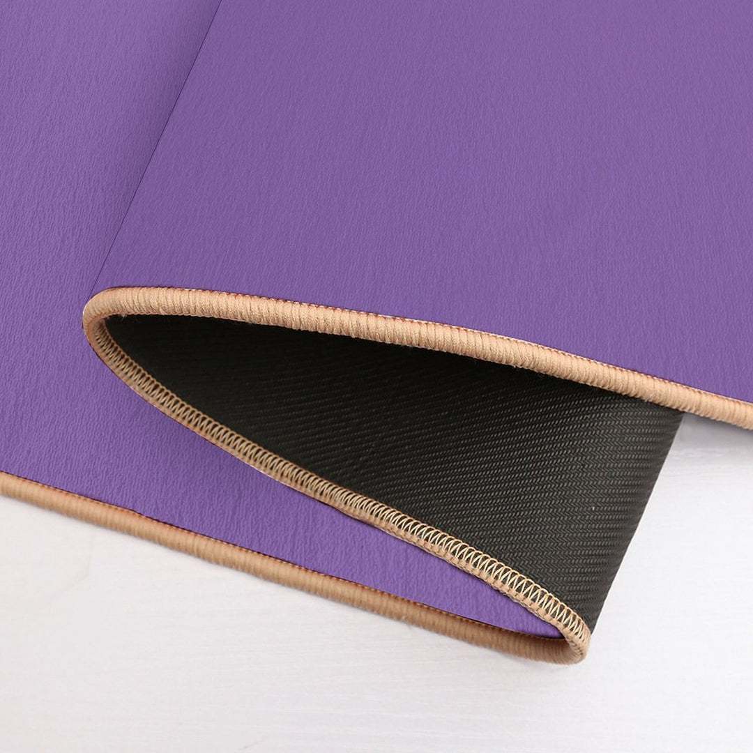 Peekaboo Tuxedo Cat with Wide Eyes  Easy To Clean Bath Mat