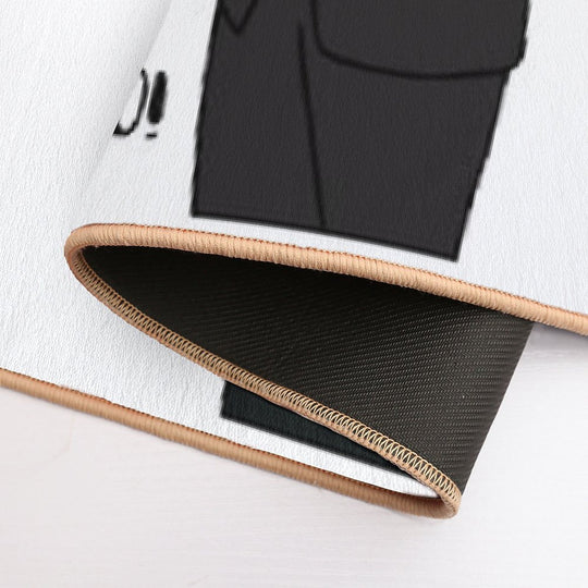 And Why Is The Carpet All Wet Todd I Don’t Know Margo!  Repositionable Bath Mat