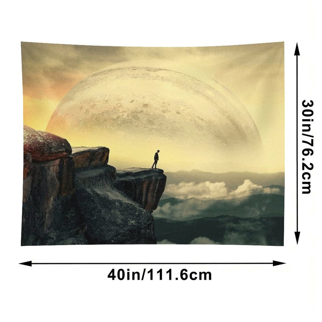 Space Mountain Tapestry