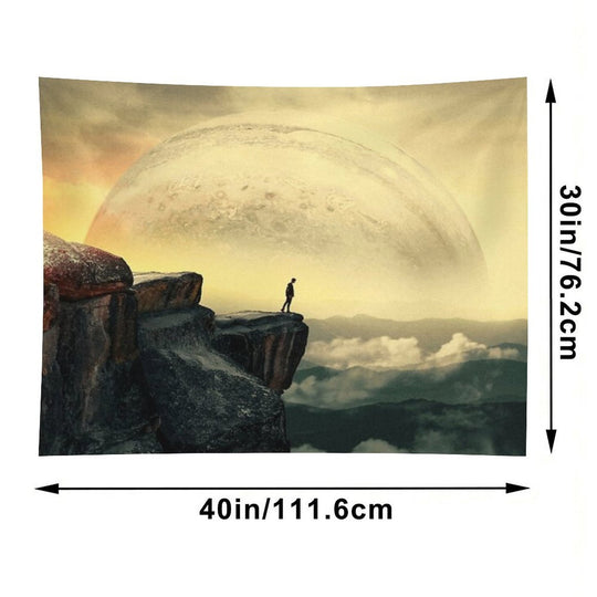 Space Mountain Tapestry