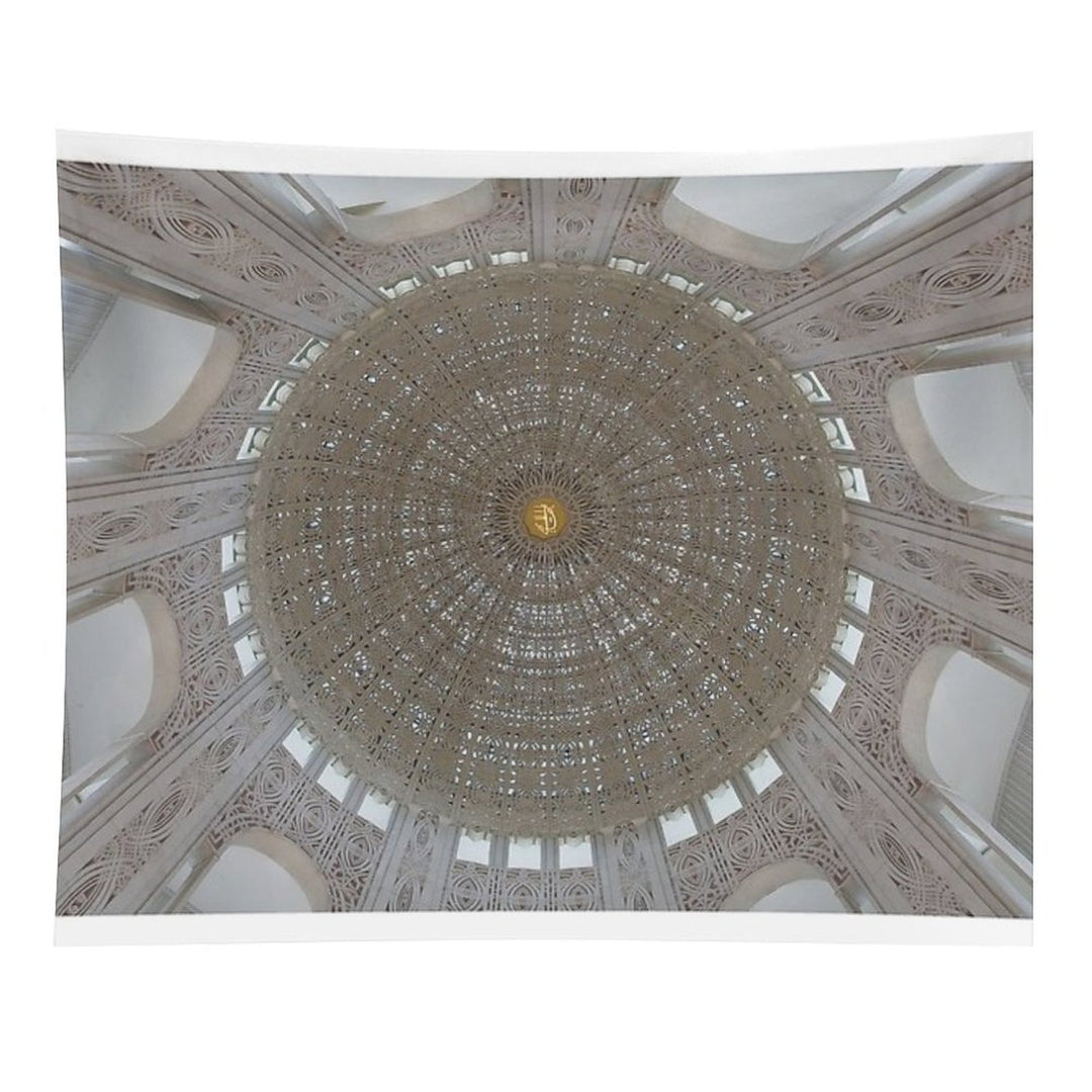 Baha'i Temple Dome Ceiling Tapestry