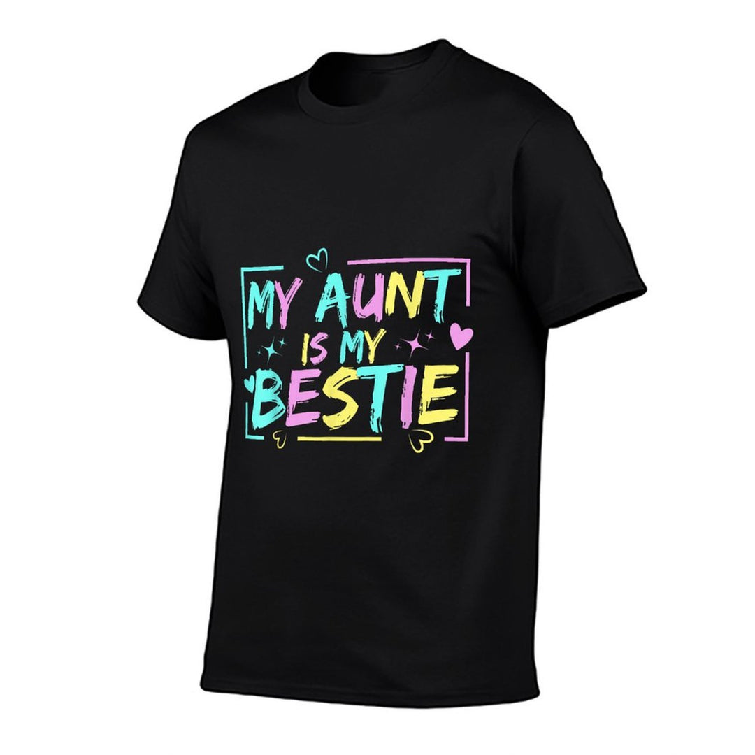 My Aunt Is My Bestie Aunt And Niece Matching  Slim-fit Cut T-Shirt