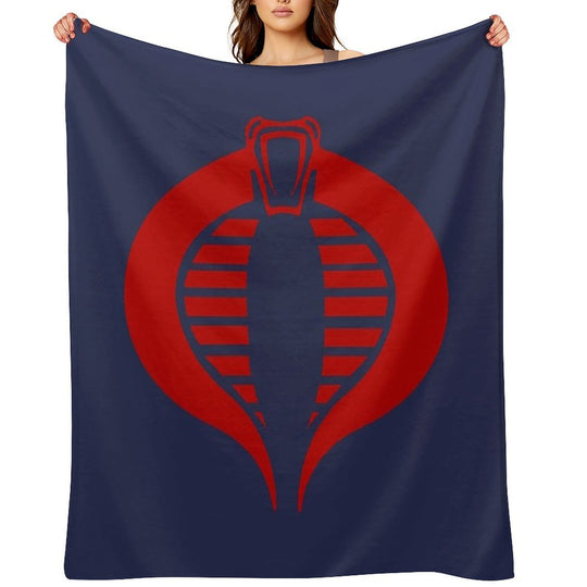 Cobra Gi Joe Logo Lightweight Throw Blanket