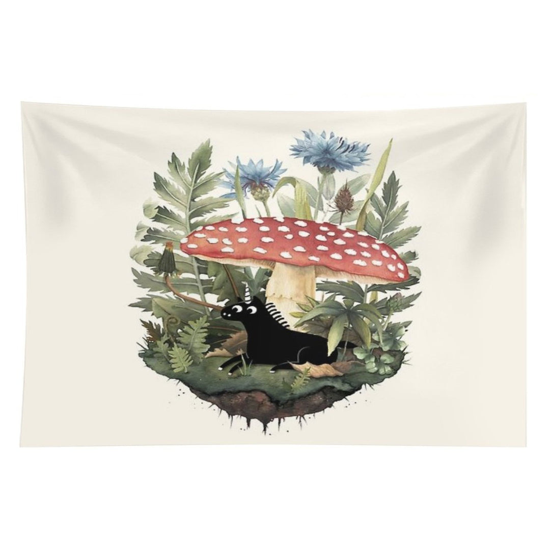 Tiny Unicorn Tapestry