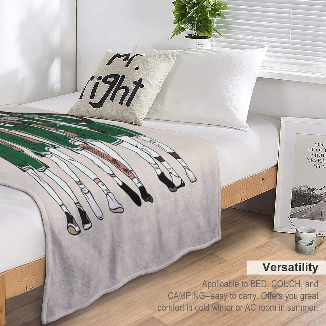 D White, KP, Jrue & The Jays Machine-washable Throw Blanket