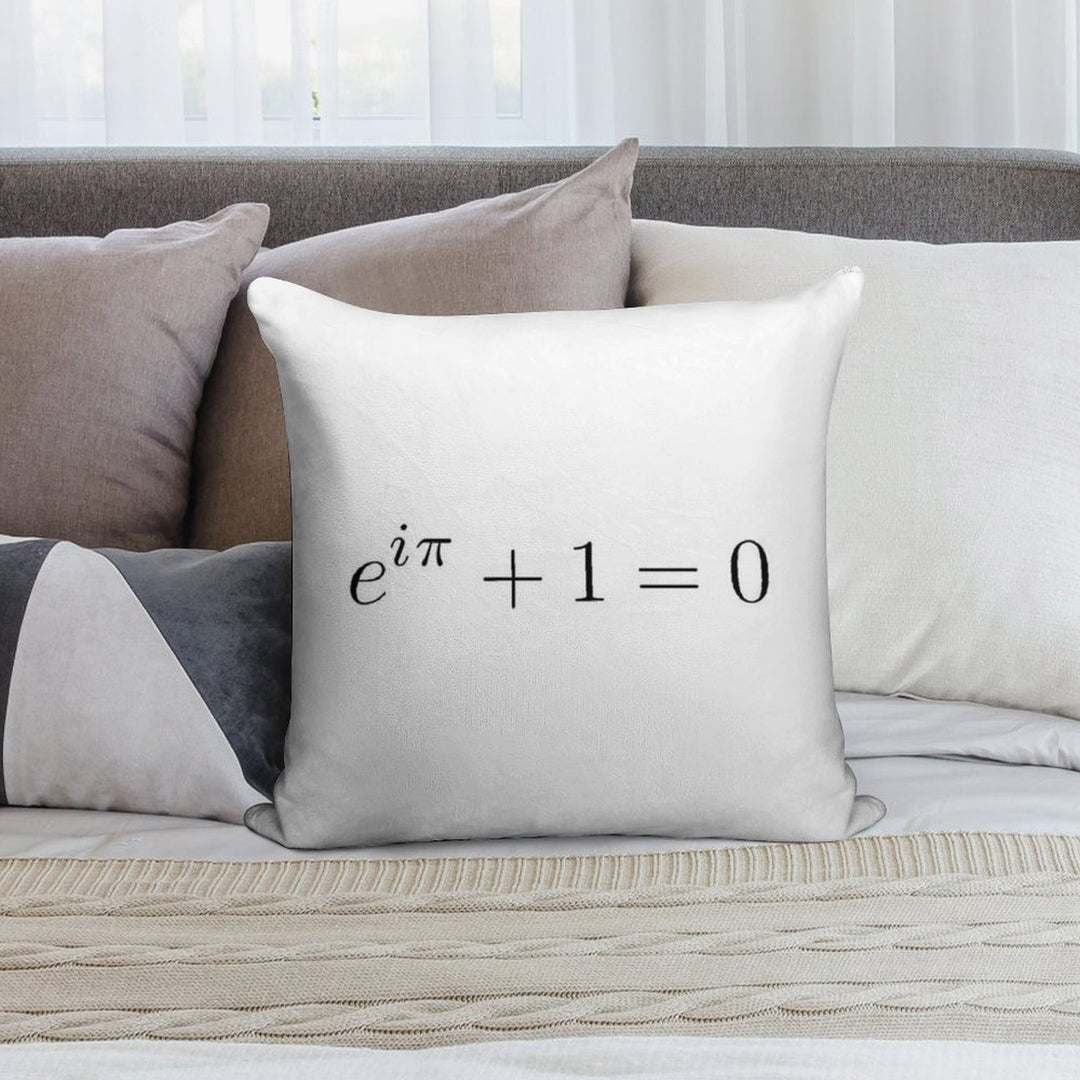 The Beautiful Equation Euler's Identity Soft Skin-Friendly Throw Pillow