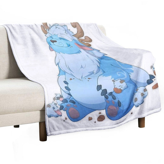 Adorable Nunu Sustainable Throw Blanket