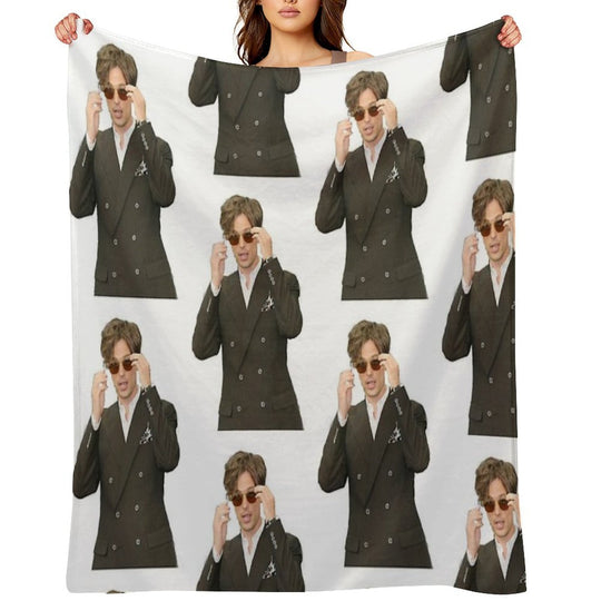 Matthew Gray Gubler Sustainable Throw Blanket
