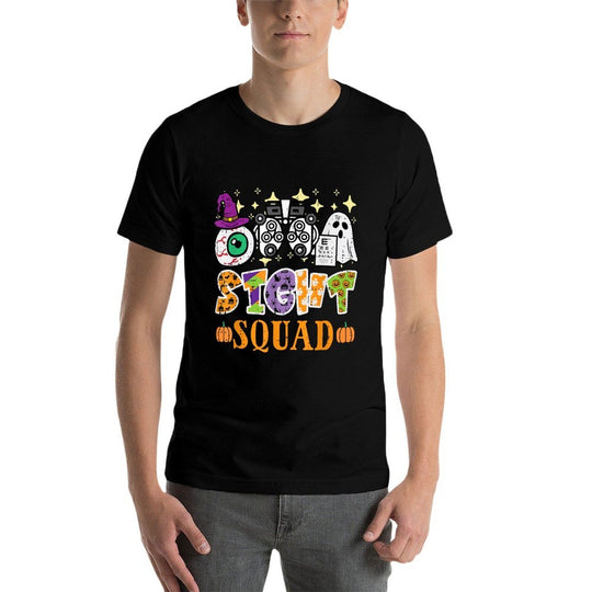 Halloween Optometrist Sight Squad Optometry Costume Women  Cotton T-Shirt