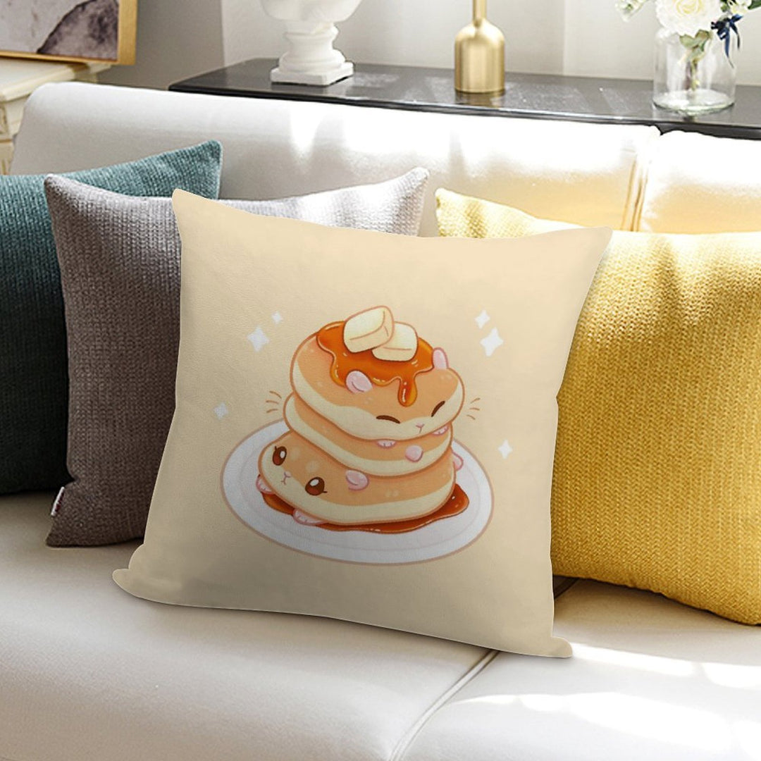 Hamcakes Soft High-Density Material Throw Pillow