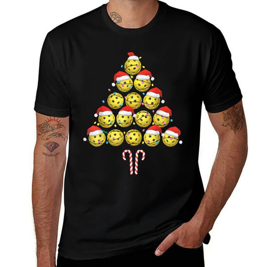Pickleball Christmas Tree  Classic T-Shirt