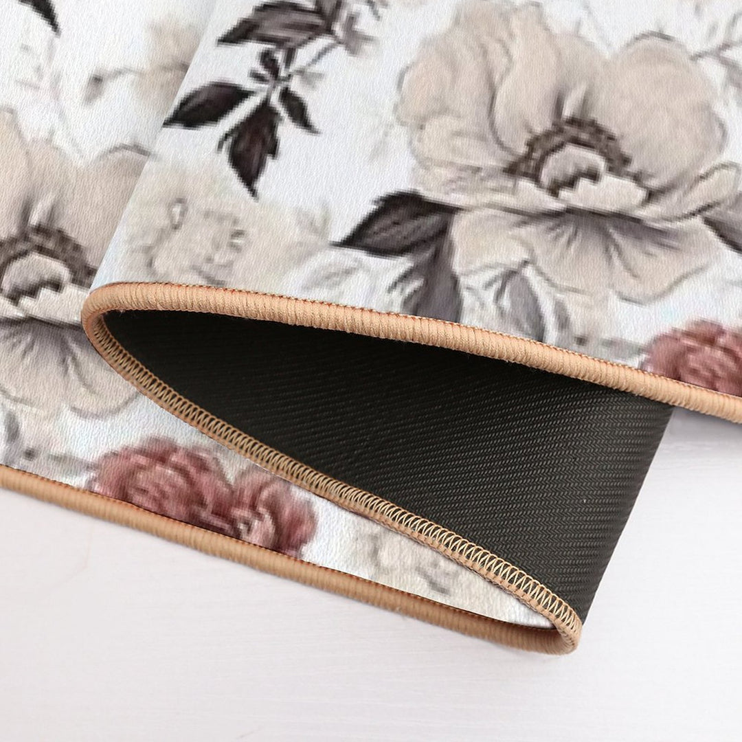 Royal Flower  Repositionable Bath Mat