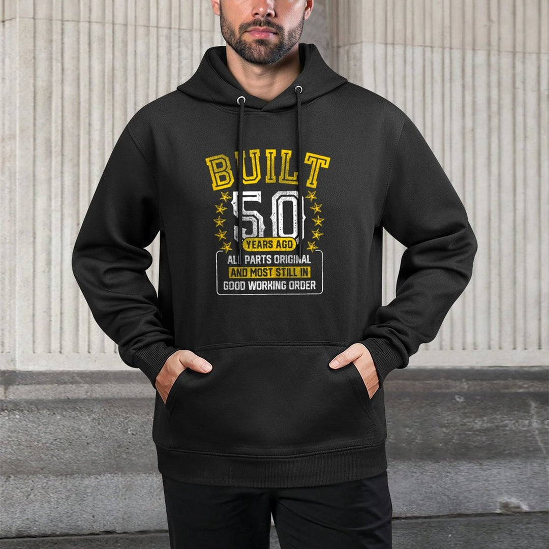 Funny 50th Birthday Adult 50 Years Old Joke Gift Relaxed Fit Hoodie