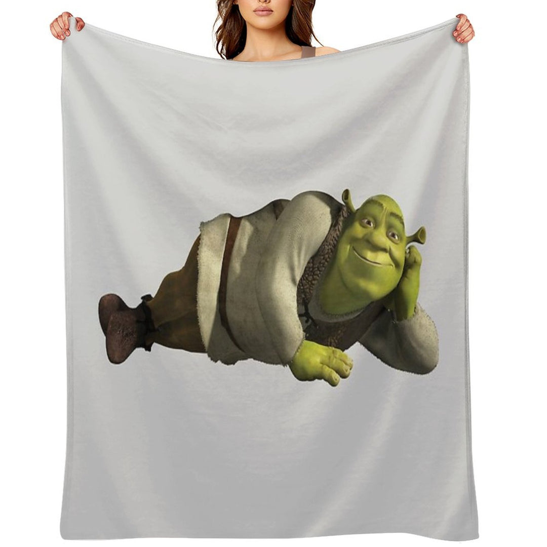 Come Into My Swamp - Shrek Plush Throw Blanket