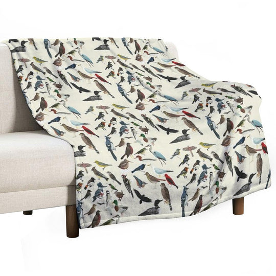 Bird Fanatic Gift-ready Throw Blanket