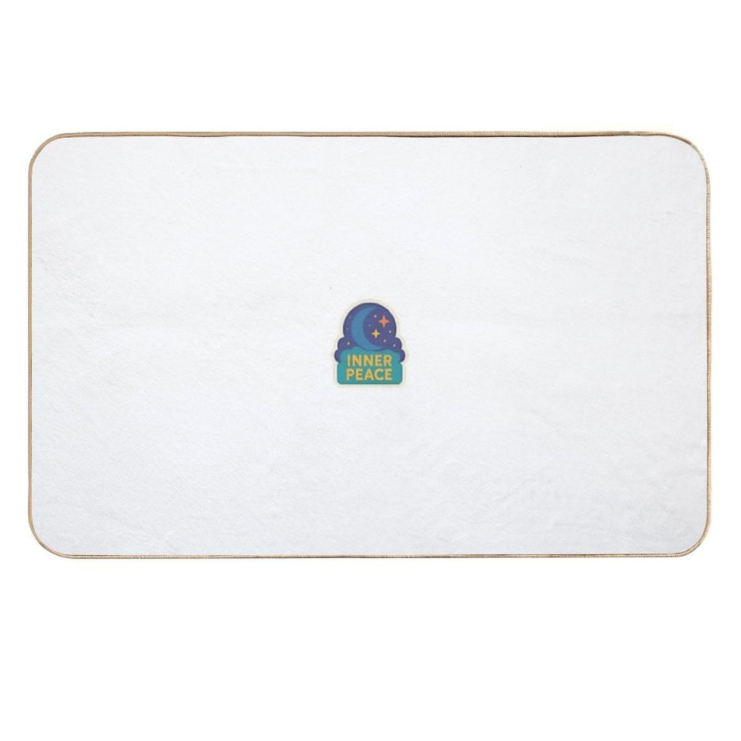 Inner Peace - Night Sky Serenity Sticker  Odorless Bath Mat