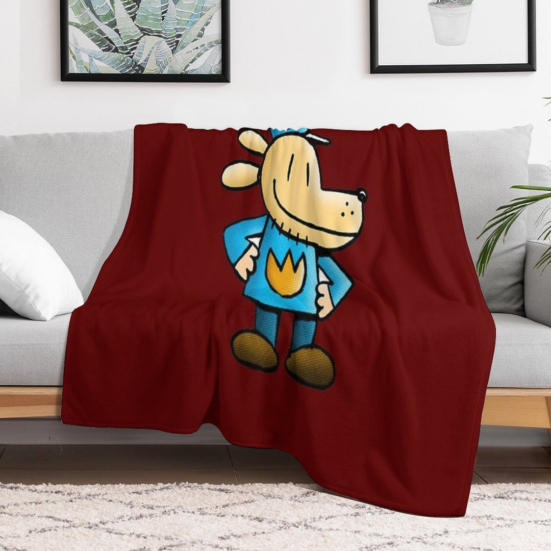 Dogman All-season Throw Blanket
