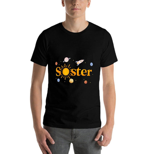 Sister of The Birthday First Trip Around The Sun Bday Boy  Graphic-printed T-Shirt