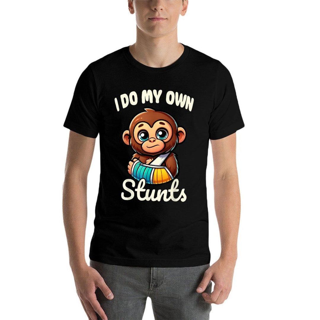 I Do My Own Stunts Broken Arm Gifts For Kids  Breathable T-Shirt