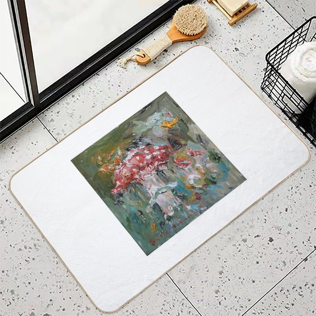 Fly Agarics  Absorbent Bath Mat