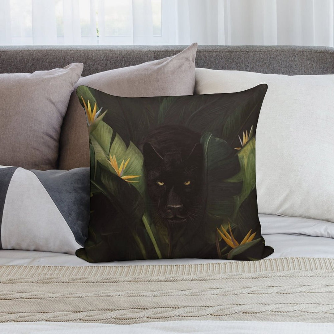 MF83LSILRLFBH Soft Short Plush Fabric Throw Pillow