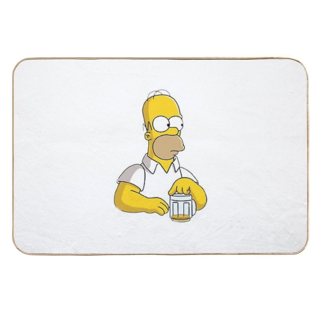 Homer Simpson  High-Traffic Bath Mat