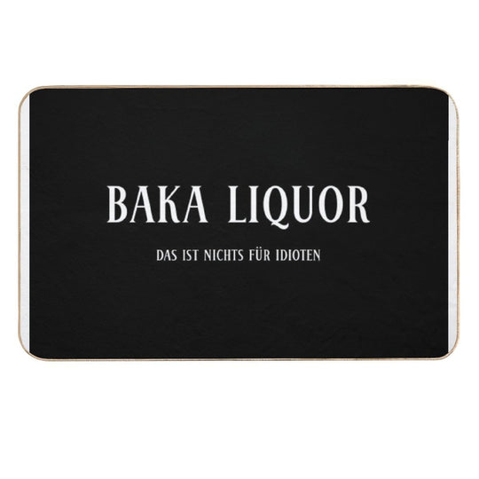 BAKA LIQUOR ~Das Ist Nichts Für Idioten~  Repositionable Bath Mat