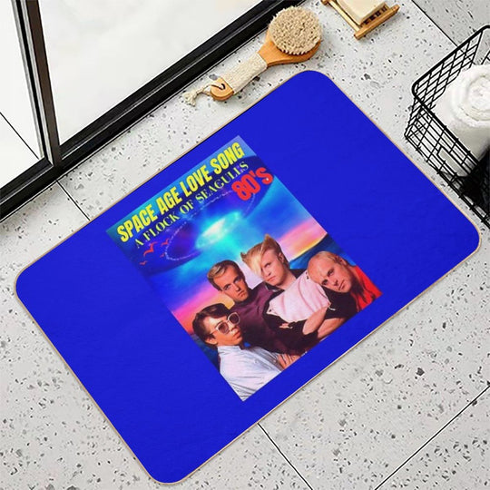 SPACE AGE LOVE SONG ( A FLOCK OF SEAGULLS )  Multi-Purpose Bath Mat