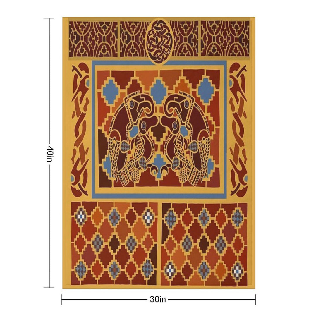 Imagining Sutton Hoo The Eagles Plush Throw Blanket
