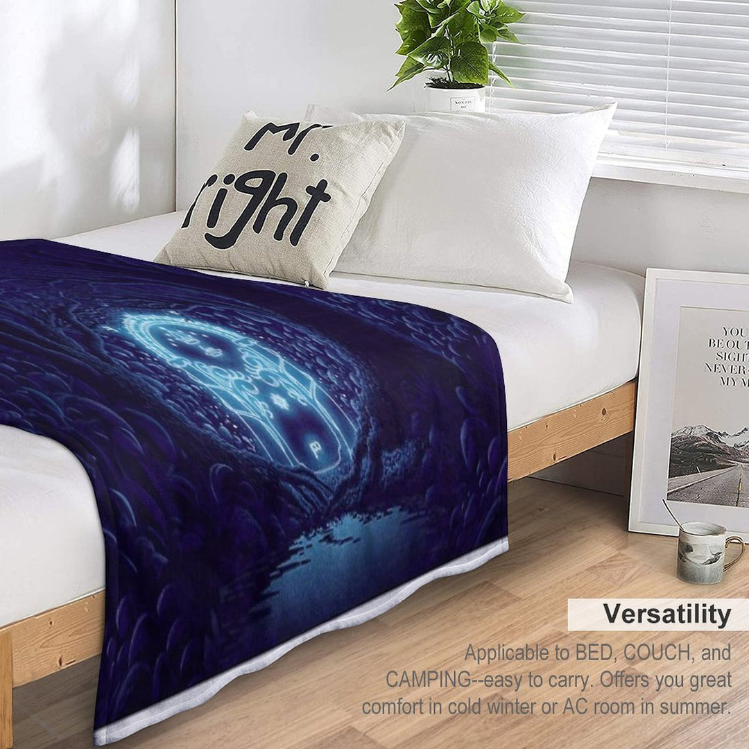 Wecome to Khazad-dum Sustainable Throw Blanket