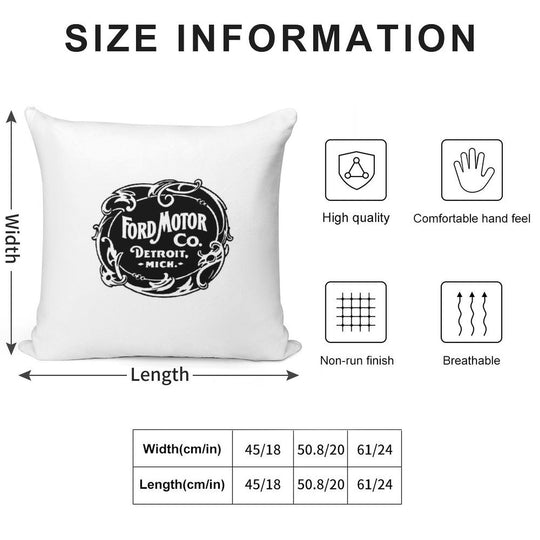 Ford Soft Easy Maintenance Throw Pillow