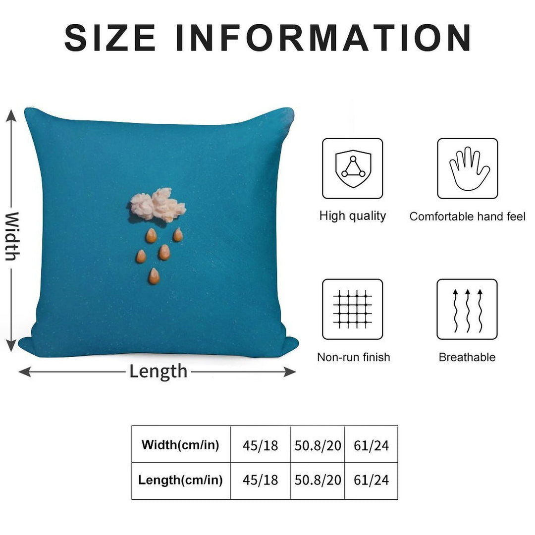 Kernel Cloud Soft Multiple Sizes Throw Pillow
