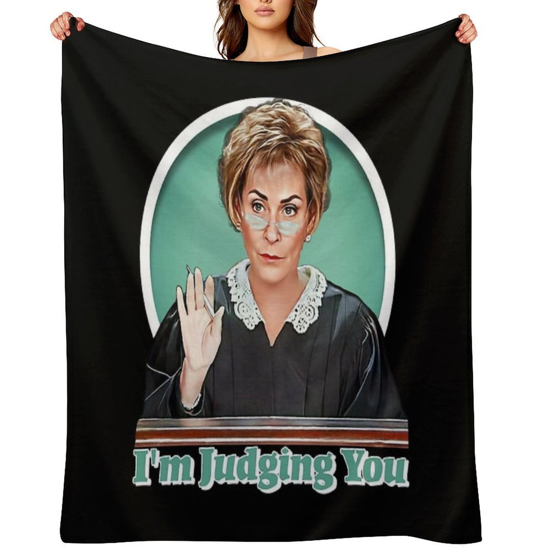 Judge Judy Travel-friendly Throw Blanket