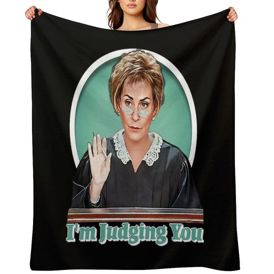 Judge Judy Travel-friendly Throw Blanket