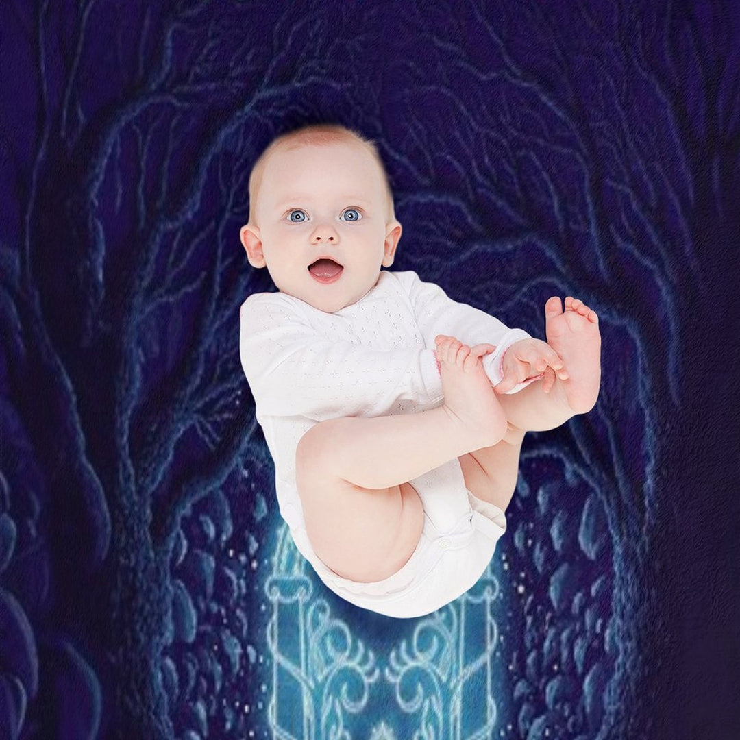 Wecome to Khazad-dum Sustainable Throw Blanket