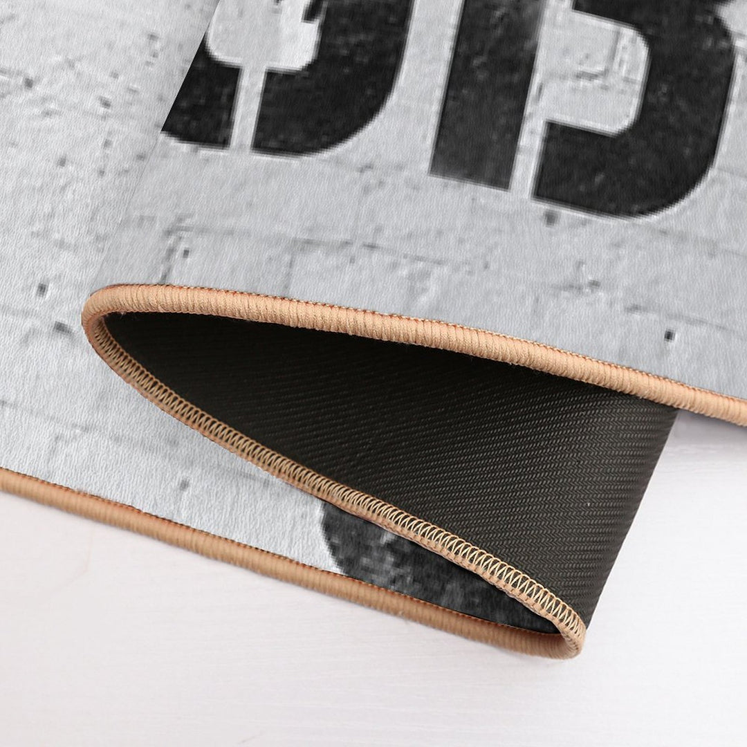 The Banksy Job Poster  Fade-Resistant Bath Mat