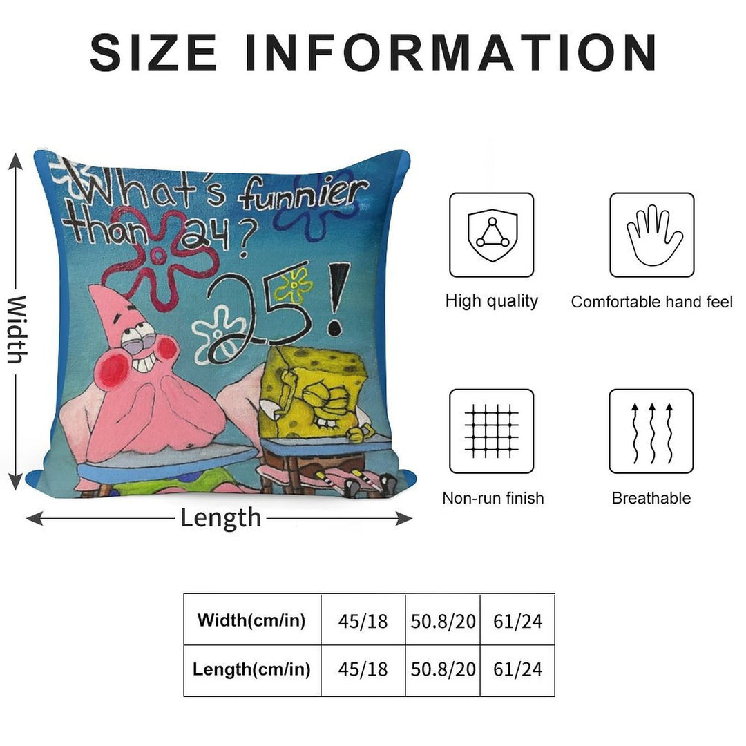 What’s Funnier Than 24 Soft Skin-Friendly Throw Pillow