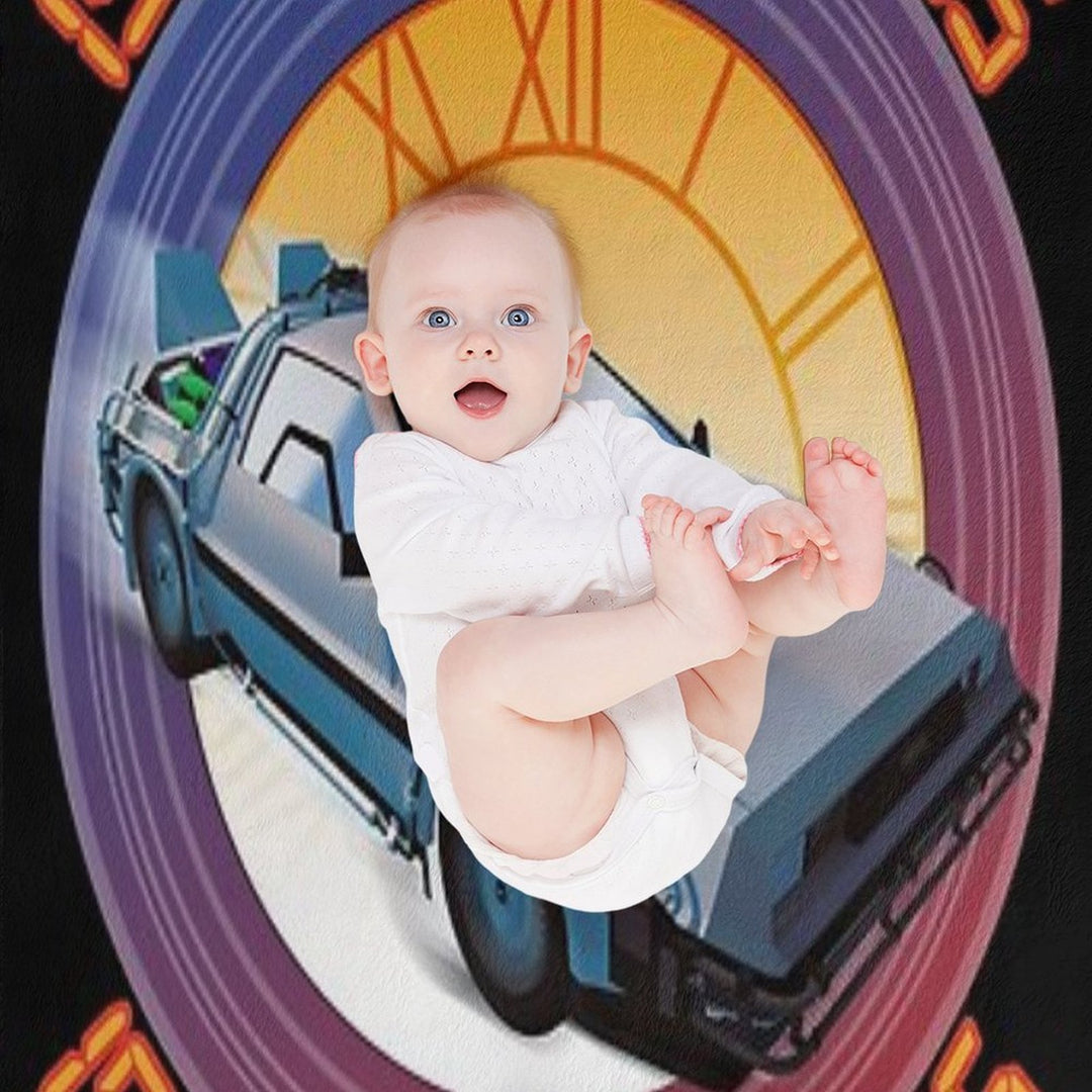 Back to The Future Gift-ready Throw Blanket