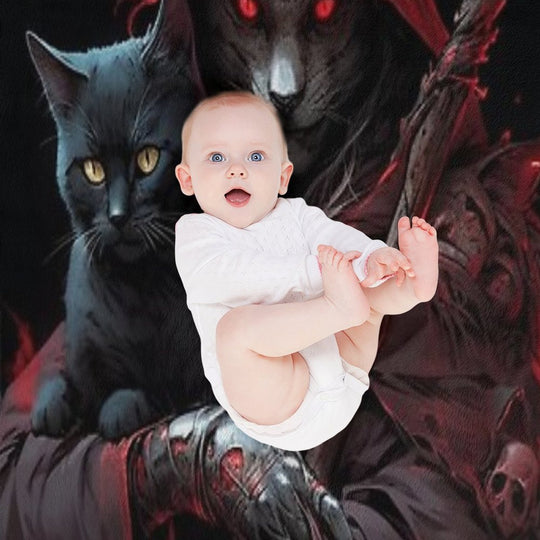 Grim Reaper Gift-ready Throw Blanket