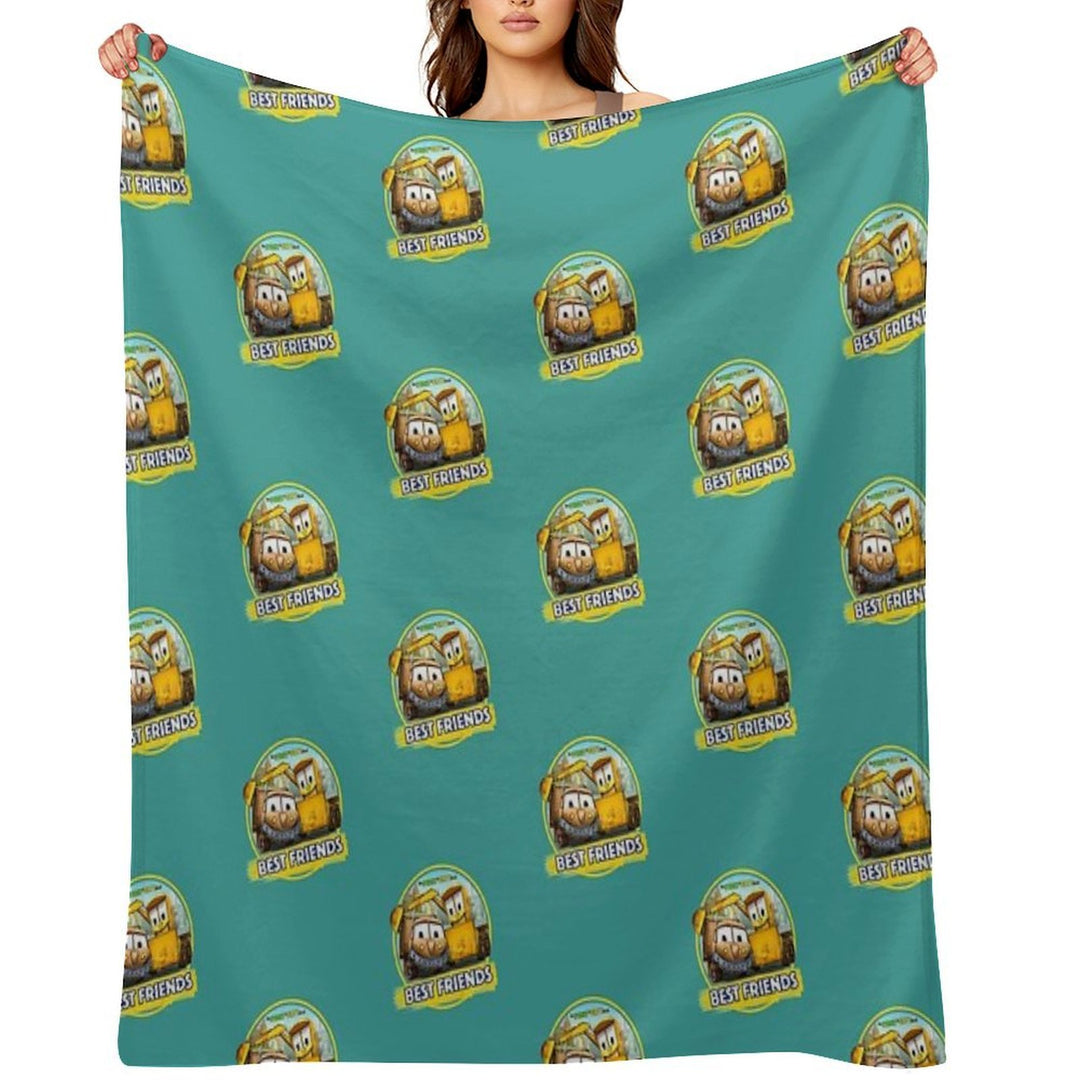 Kids The Stinky And Dirty Show - Best Friends Quick-dry Throw Blanket