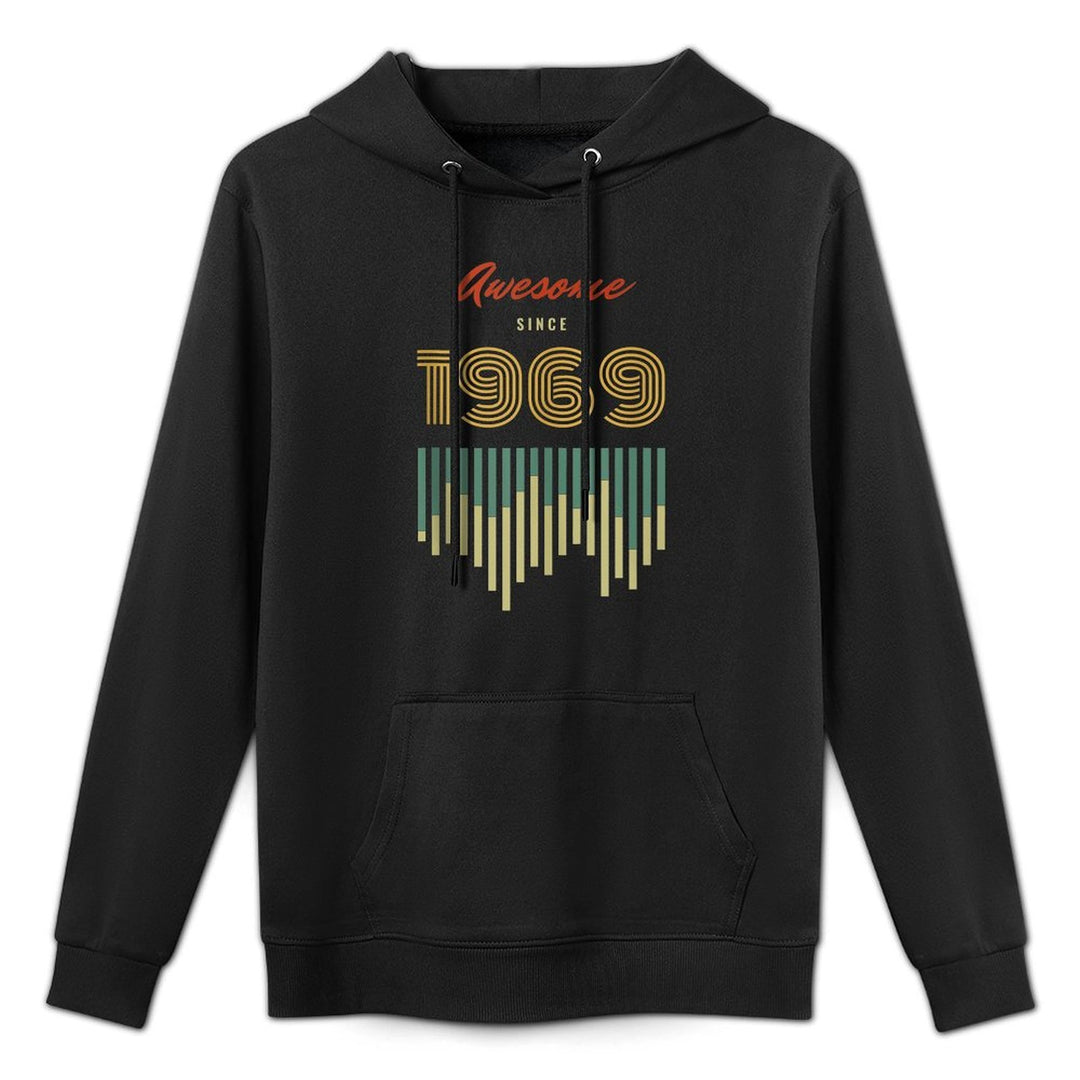 Awesome Since 1969 Fifty 50th Birthday Gag Joke Gift Idea Colorfast Hoodie