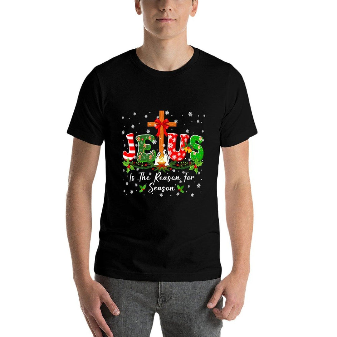 Christian Is The Reason for The Season Christmas Xmas Men  Eco-friendly Material T-Shirt