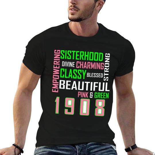 AKA Words of Description  Tagless Design T-Shirt
