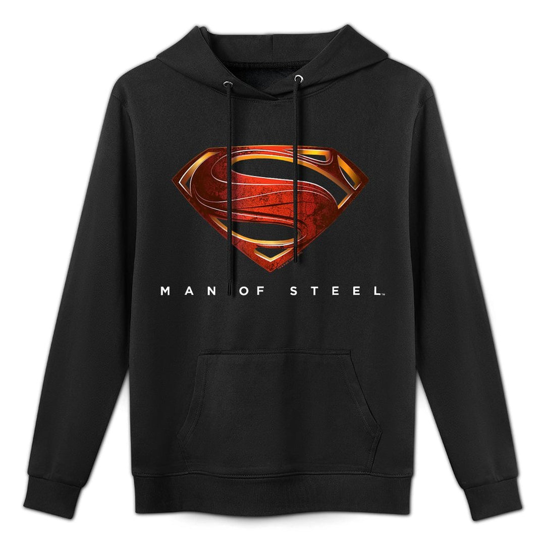 Superman Man of Steel New Logo Moisture-Wicking Hoodie