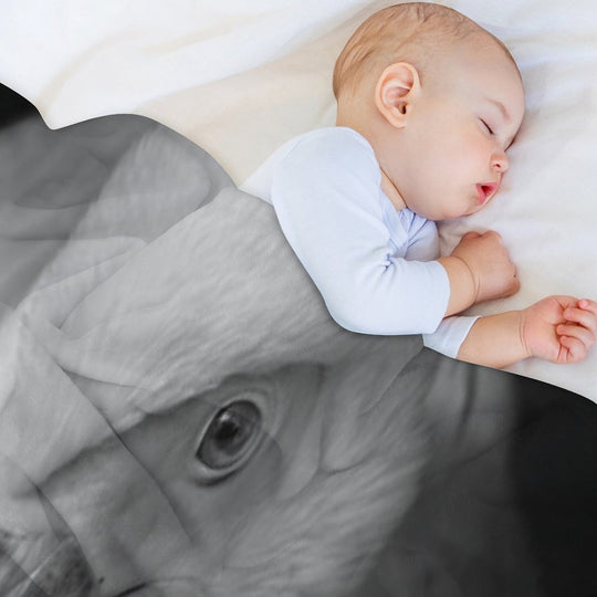 Pelican Portrait in Black And White – Wildlife Fine Art Photography Quick-dry Throw Blanket